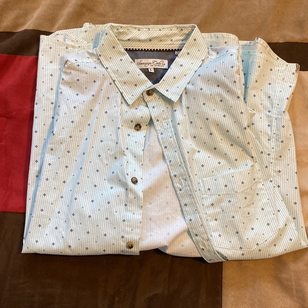 Large Sovereign Coders long sleeve button down